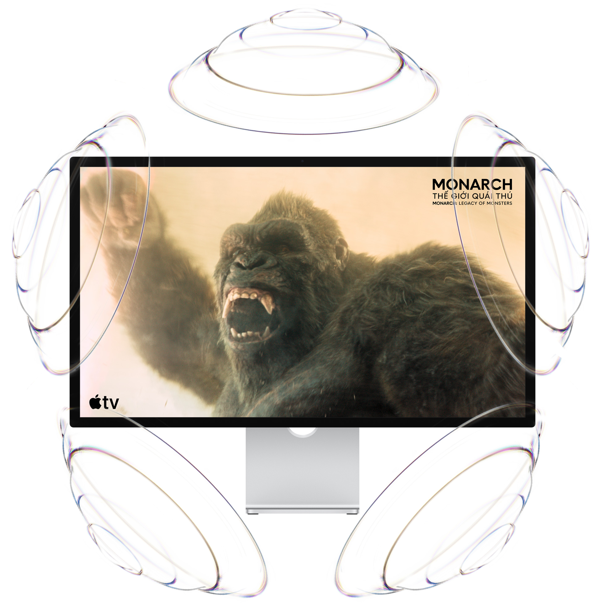 Âm thanh Studio Display rất tốt với 6 loa